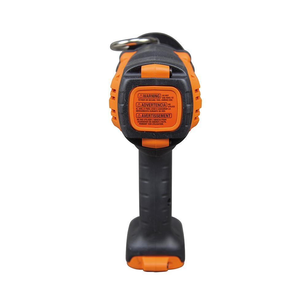 Klein&reg; BAT20-716 Impact Wrench, 7/16 in Drive Square Drive, 0 to 2400 ipm, 500 ft-lb Torque Rating, 20 V, 11 in OAL