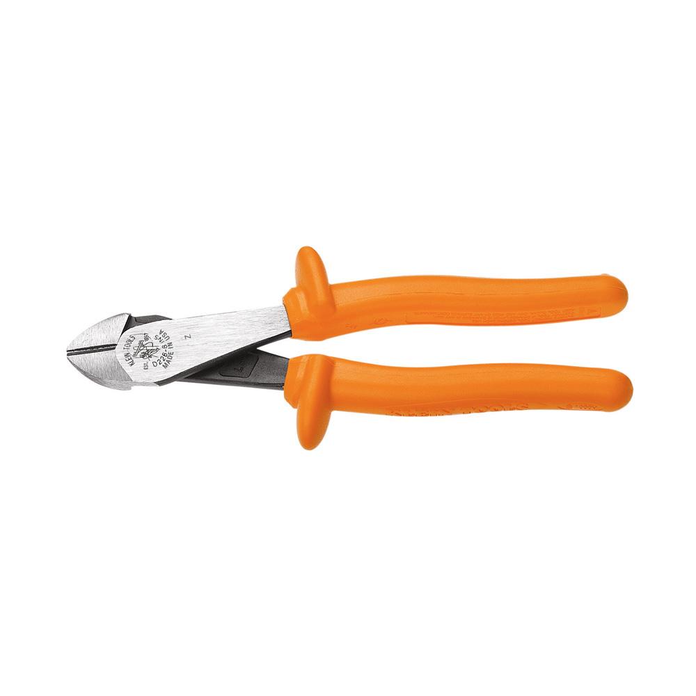 Klein® D220-7 Heavy Duty Hot-Riveted Tapered Nose Cutting Plier, 1 in L x 0.969 in W x 1 in THK Jaw Tool Steel Jaw Short Jaw, 7.688 in OAL