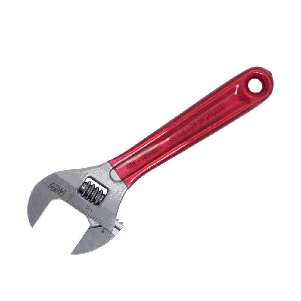 product Klein® 3214 Erection Open End Wrench, 1-5/8 in Wrench, 60 deg Offset, 18 in L, Forged Alloy Steel, Industrial Black