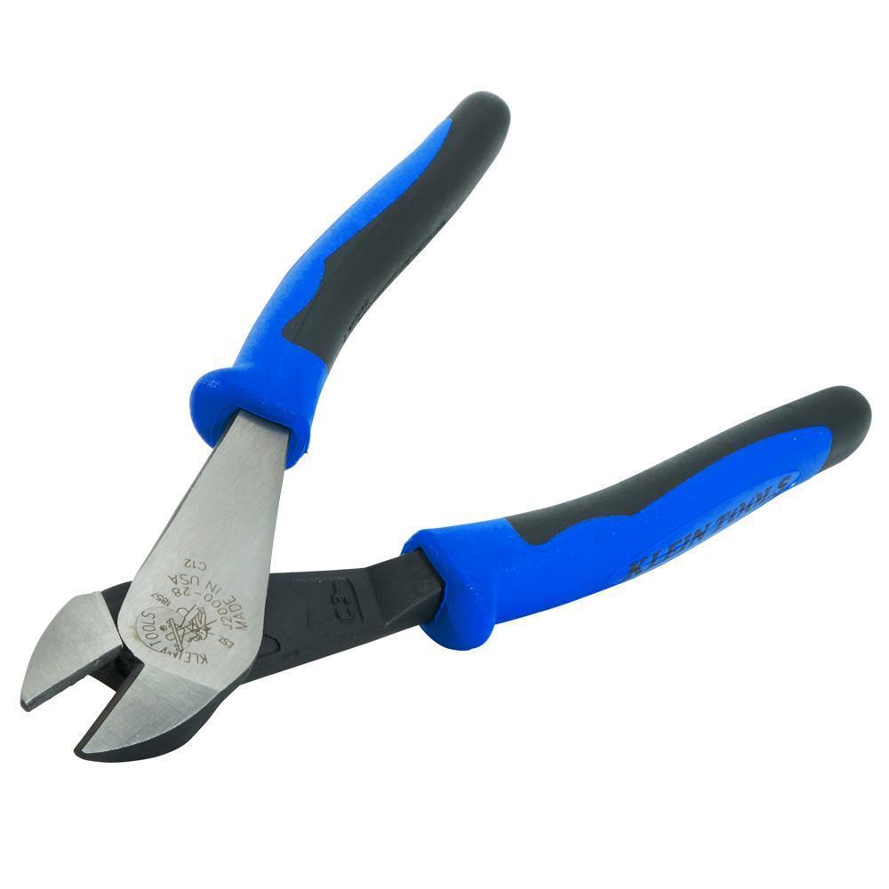 product Stanley® MaxSteel™ 89-861 Diagonal Cutter Plier, 1 in, 1-1/16 in W Angled Forged Carbon Steel Jaw, 8 in OAL, Flush Cut