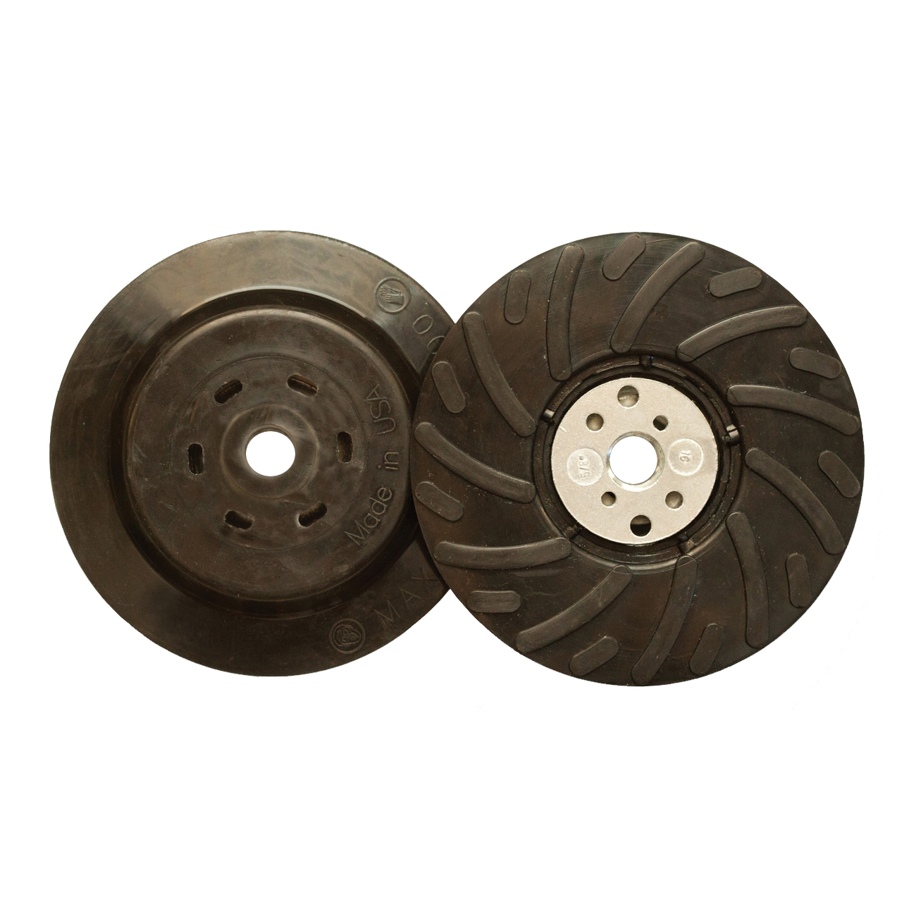 Klingspor&reg; 306080 ST 358 CS Medium Density Backup Pad, 5 in Dia Pad, Threaded Arbor Attachment