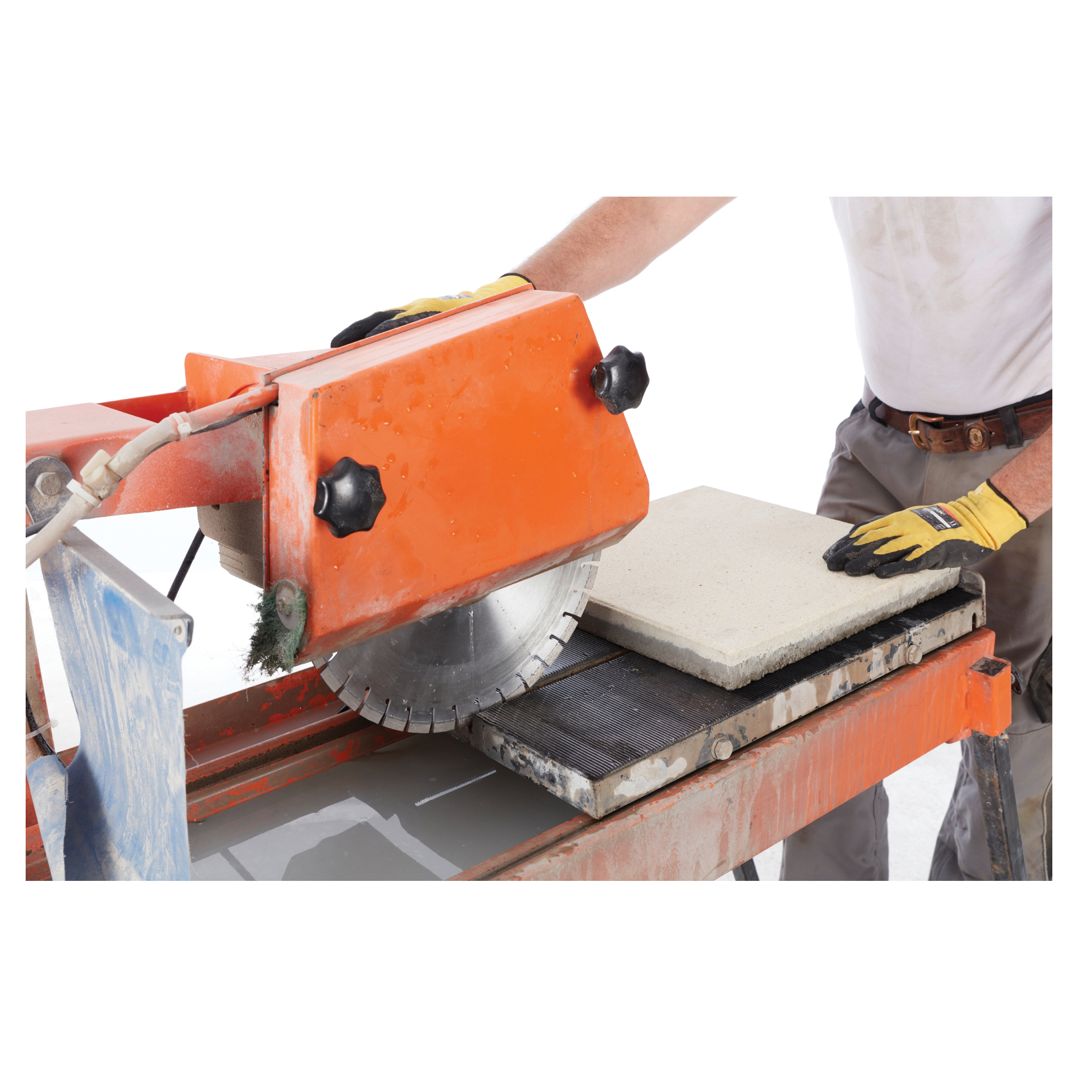 Klingspor&reg; 325200 DT 600 U Supra Large Laser Welded Short Segment Diamond Blade, 450 mm Dia Blade, 9/64 in W Cutting, 30 mm Arbor/Shank