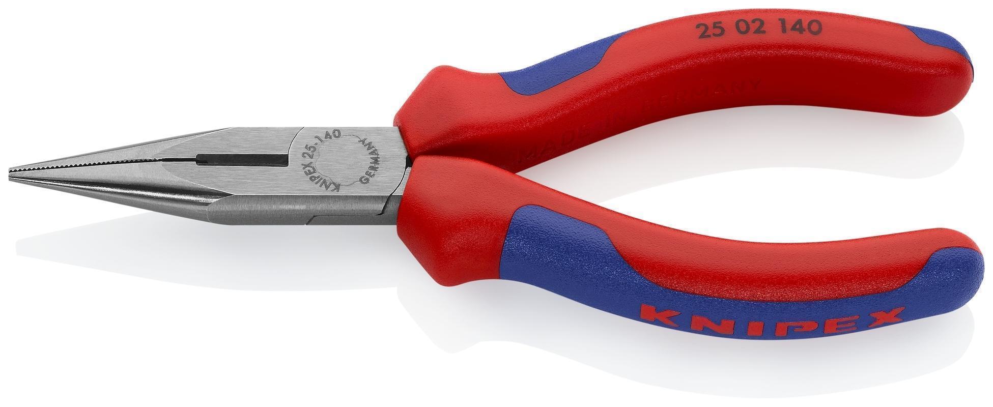 Knipex Tools - Flat Nose Pliers - 140mm long (Serrated)