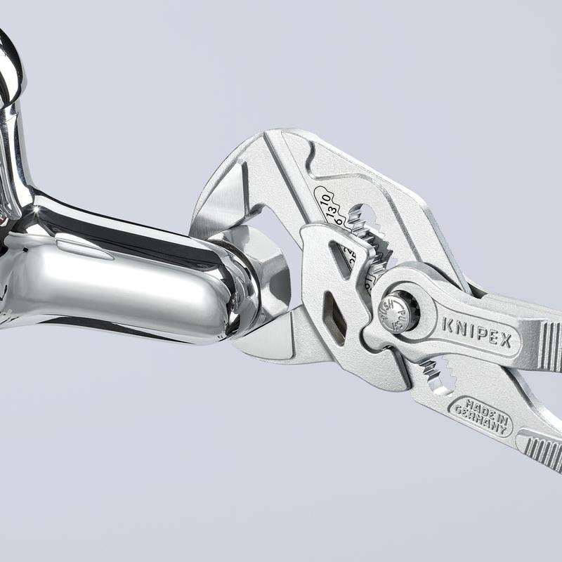 Bahco&reg; NSB408-250 Groove Joint Plier, 10 mm THK Copper Beryllium Jaw, 250 mm OAL