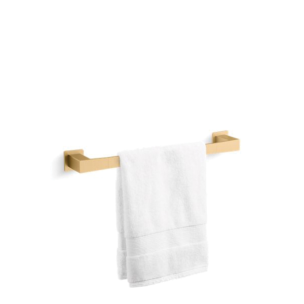 Kohler® 26633-2MB Honesty™ Towel Bar, 18 in L Bar, 2-15/16 in OAD, Zinc