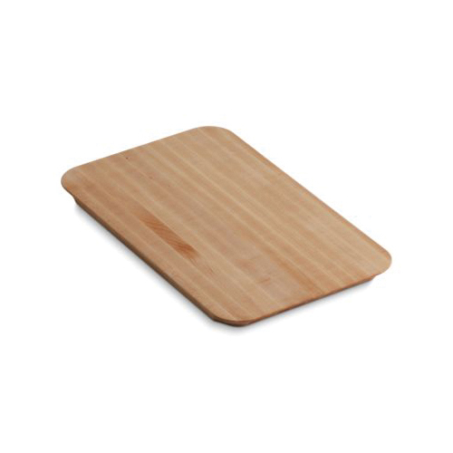 Kohler® 6246-NA Riverby® Cutting Board, 10-1/2 in L x 17-3/8 in W x 7/8 in THK, Maple Wood
