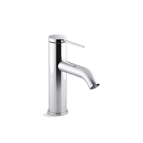 Kohler® 77958-4A-CP Components™ Bathroom Sink Faucet, 1.2 gpm Flow Rate, 3-11/16 in H Spout, 1 Handles, Metal Pop-Up Drain, 1 Faucet Holes, Polished Chrome