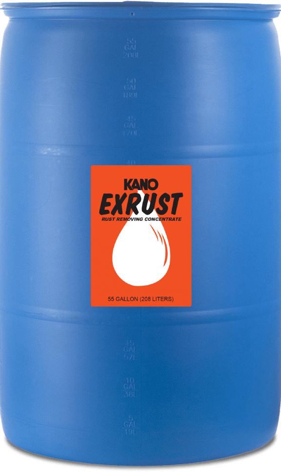 Kroil&reg; EX551 Exrust Rust Remover, 55 gal Container Plastic Drum Container, Colorless, Clear Liquid Form