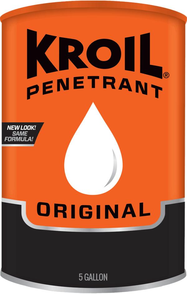 Kroil&reg; KL051 Kroil Penetrant, 5 gal Container Metal Pail Container, Liquid Form, Red, Specific Gravity: 0.864 at 68 deg F
