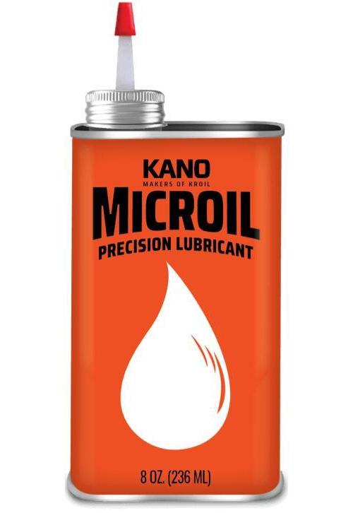Kroil&reg; MC081 Microil Precision Instrument Oil, 8 ft-oz Container Metal Can Container, Petroleum Odor Odor/Scent, Amber Liquid Form