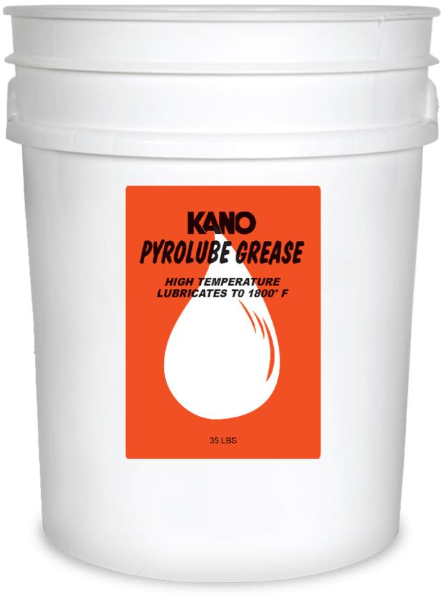 Kroil&reg; PG353 Pyrolube Grease, 35 lb Container Plastic Pail Container, Grease Form, Black