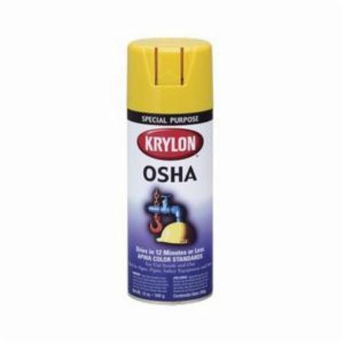 Krylon® Acryli-Quik™ K02101A00 5-Ball Industrial Grade Spray Paint, 16 oz Container, Liquid Form, Cherry Red, 15 to 20 sq-ft Coverage, 12 min at 77 deg F Curing