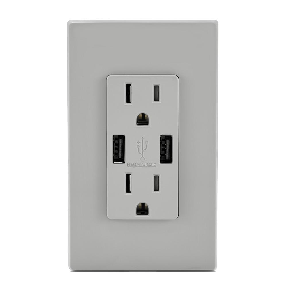 Leviton&reg; T5632-GY 434826