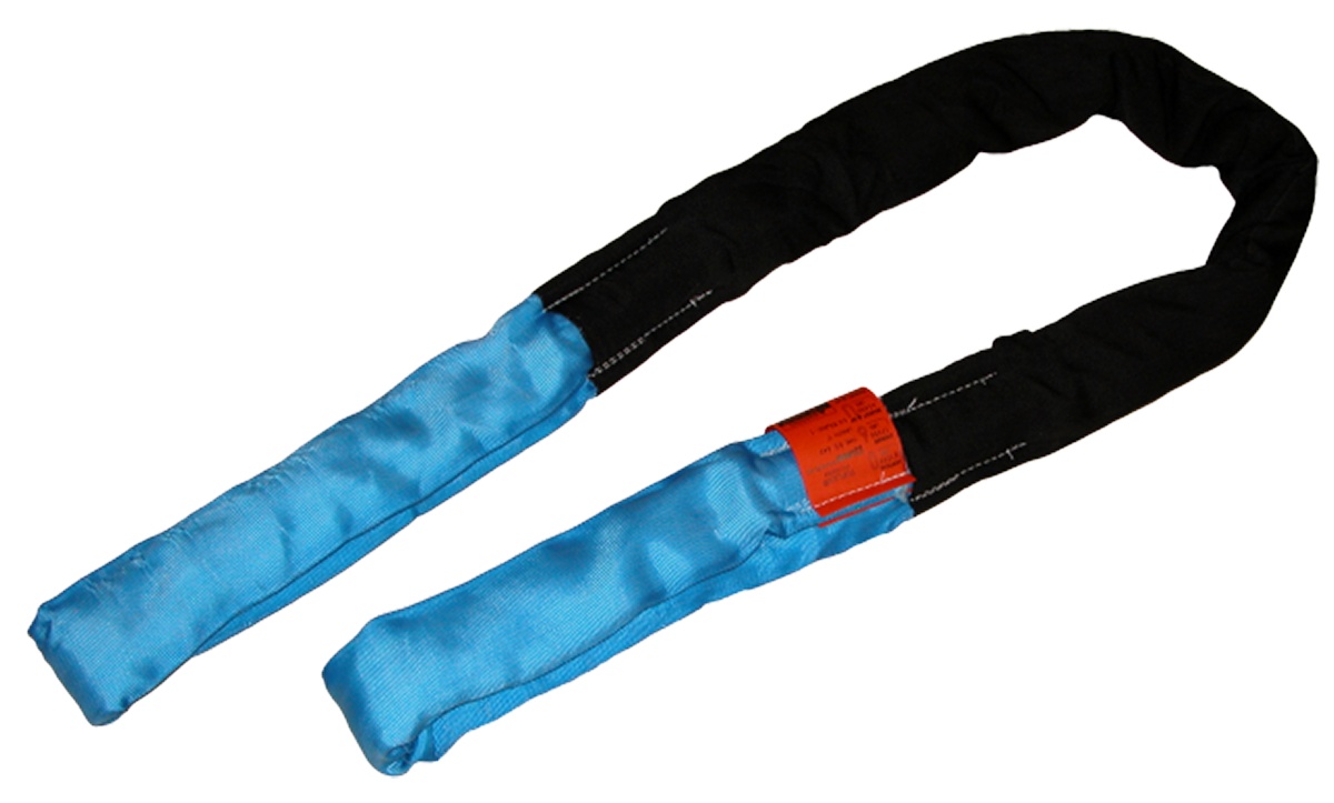 Lift-All&reg; Tuflex&trade; EN240X3 Endless Round Sling, 3 ft L, 21200 lb, Polyester, Blue