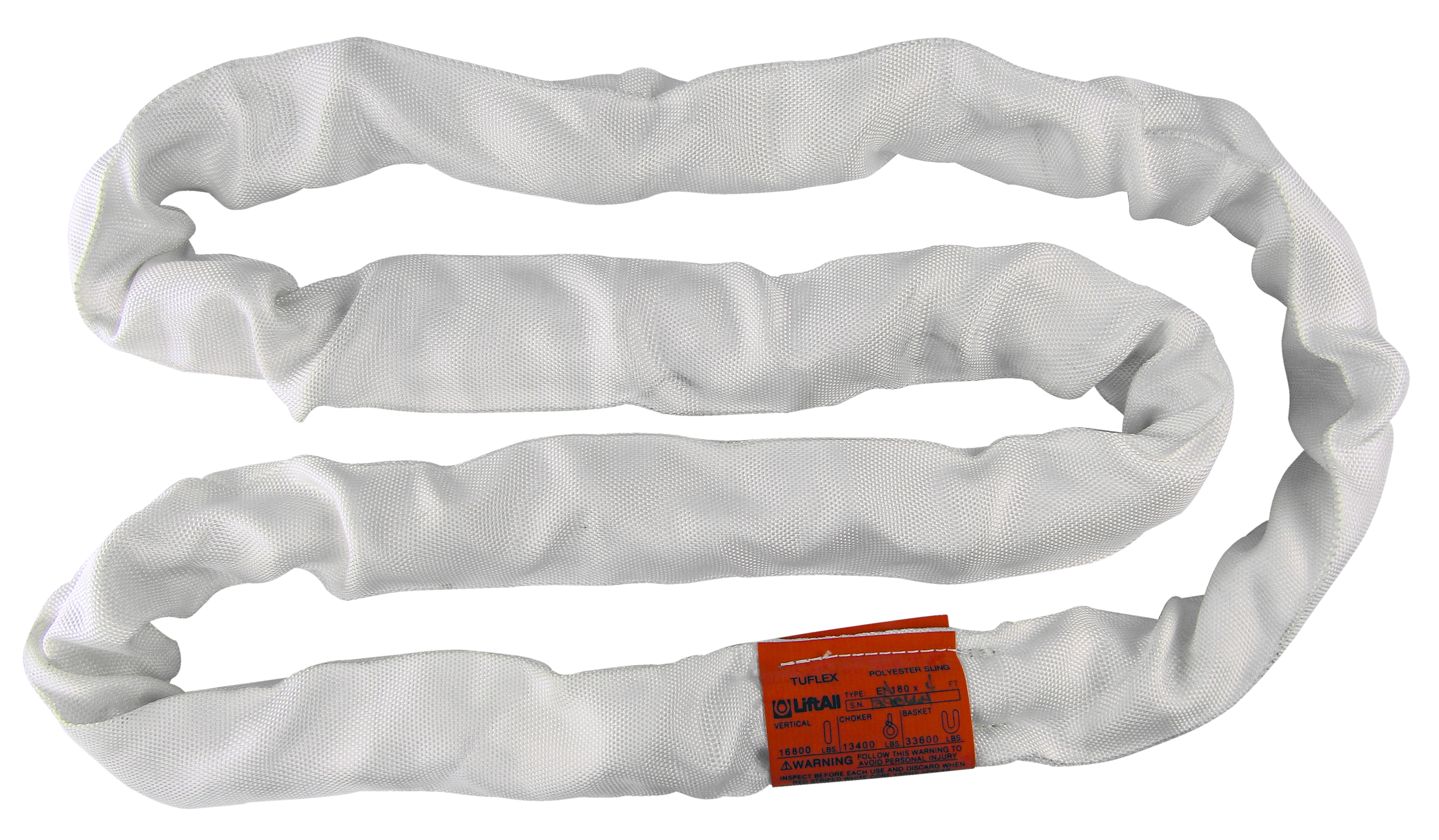 Lift-All&reg; Webmaster&reg; 1600 ED6X36IN Edge Defender&trade; Flat Cut Resistant Pad, 3 ft L x 6 in W x 0.8 in THK, 3 ft W Sling, Kevlar&reg; Thread/Polyester