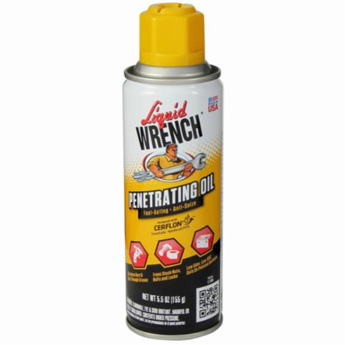 Liquid Wrench® CERFLON® L212 Lubricating Oil, 11 oz Aerosol Can, Liquid, Yellow, 0.89