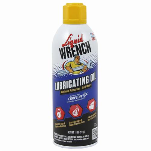 Liquid Wrench® CERFLON® L134 Super Penetrating Oil, 1 gal Plastic Jug, Liquid, Yellow, 0.88