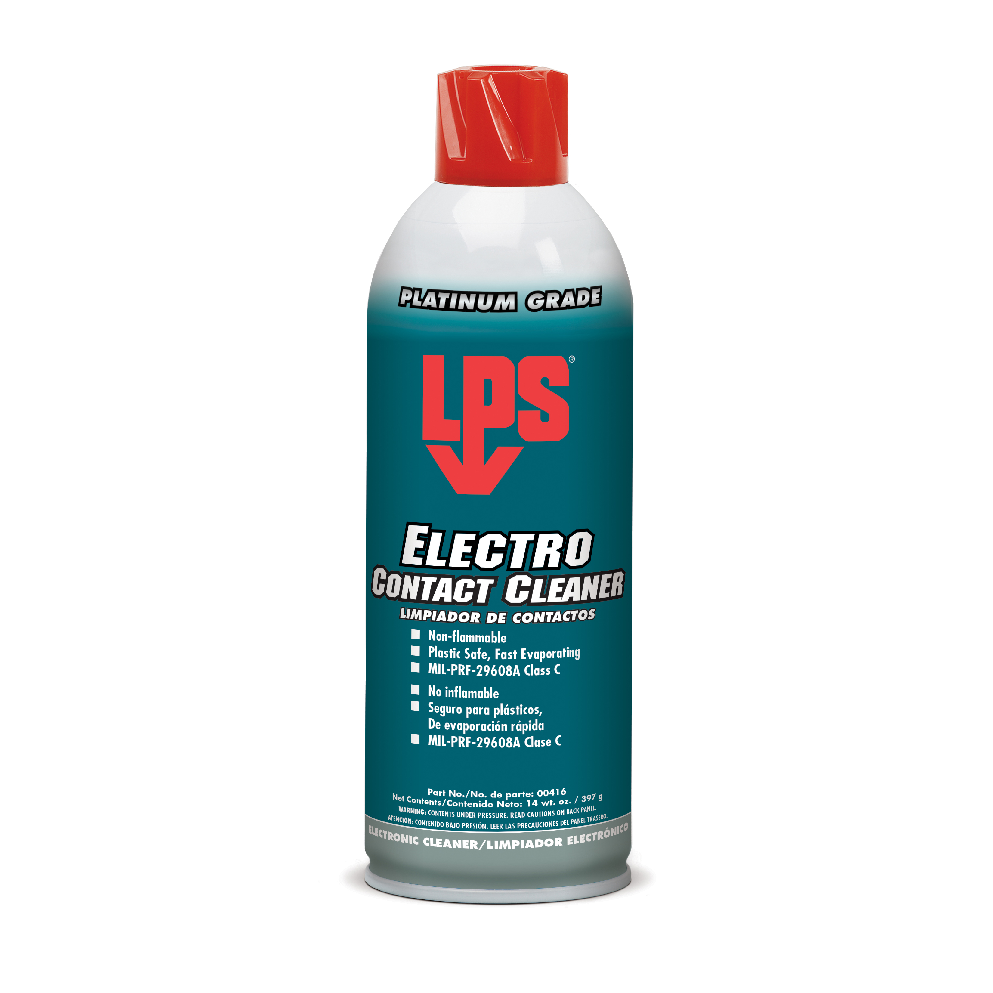 CRC&reg; 02133 QD&reg; Extremely Flammable Contact Cleaner, 16 oz Aerosol Can, Solvent Odor/Scent, Clear, Liquid Form