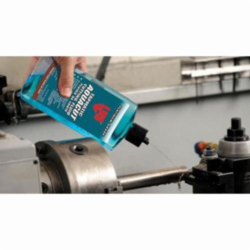 LPS&reg; Tapmatic&reg; 01228 AquaCut Cutting Fluid, 1 gal Plastic Jug, Cinnamon, Liquid, Clear Turquoise