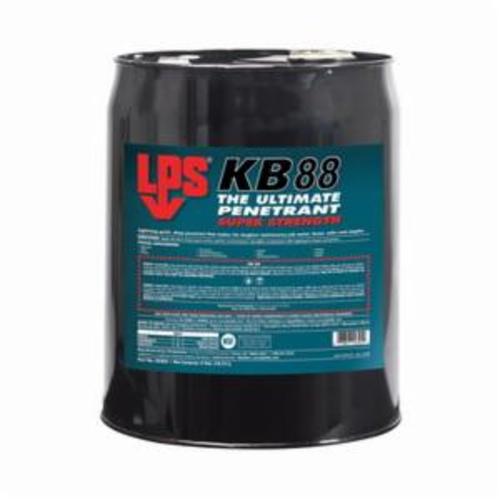 LPS&reg; 02305 KB-88 Ultimate Penetrant, 5 gal Metal Bucket, Liquid, Clear Red, 0.875 at 23 deg C