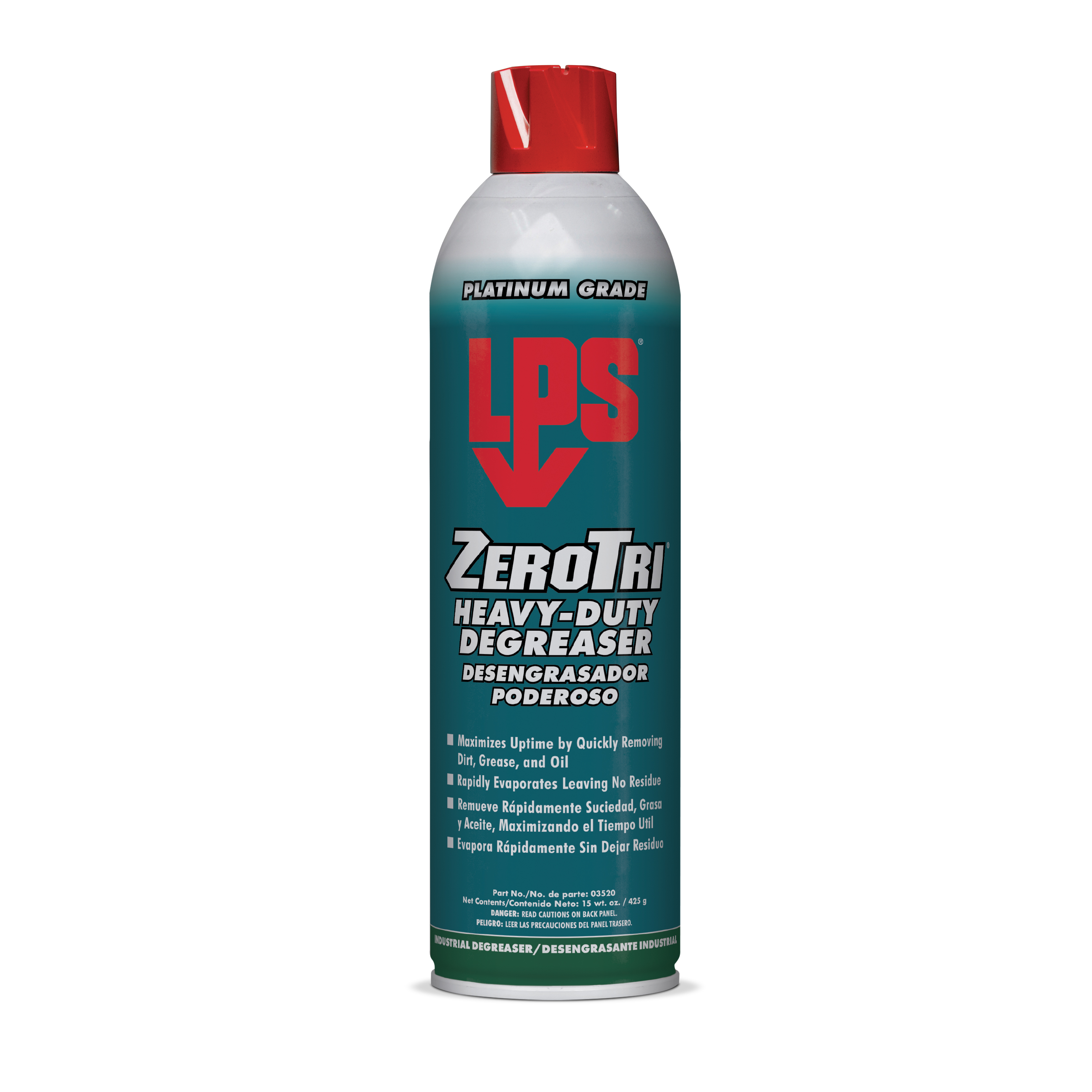 LPS® 03620 TriFree Brake Cleaner, 20 oz Aerosol Can, Liquid, Clear Glass, Ether/Fruity
