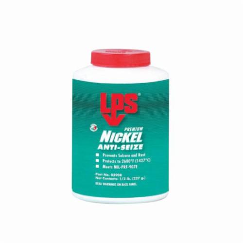 Jet Lube&reg; Kopr-Kote&reg; 12504 SS-30&trade; High Temperature Anti Seize and Gasket Compound, 1 lb Brush-In Cap Bottle, Semi-Fluid Form, Copper, 1.2