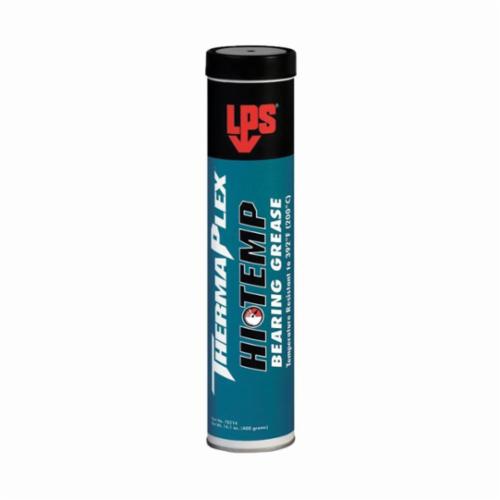 LPS&reg; 70214 ThermaPlex&reg; High Temperature Bearing Grease, 14.1 oz Cartridge, Paste, Amber, -15 to 392 deg F