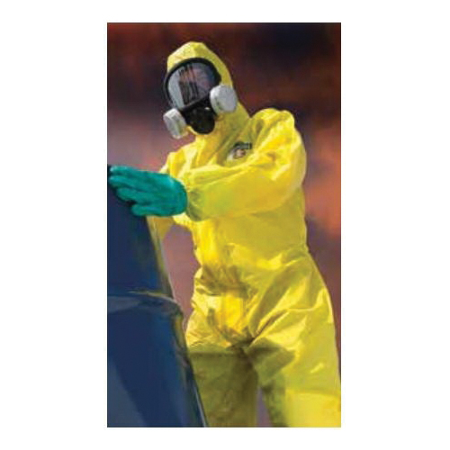 Lakeland Fire + Safety&reg; C5412-3XL Disposable Coverall With Open Wrist, Open Ankle, 3XL, ChemMax&reg; 1, 56 to 58 in Chest, 29 in L Inseam
