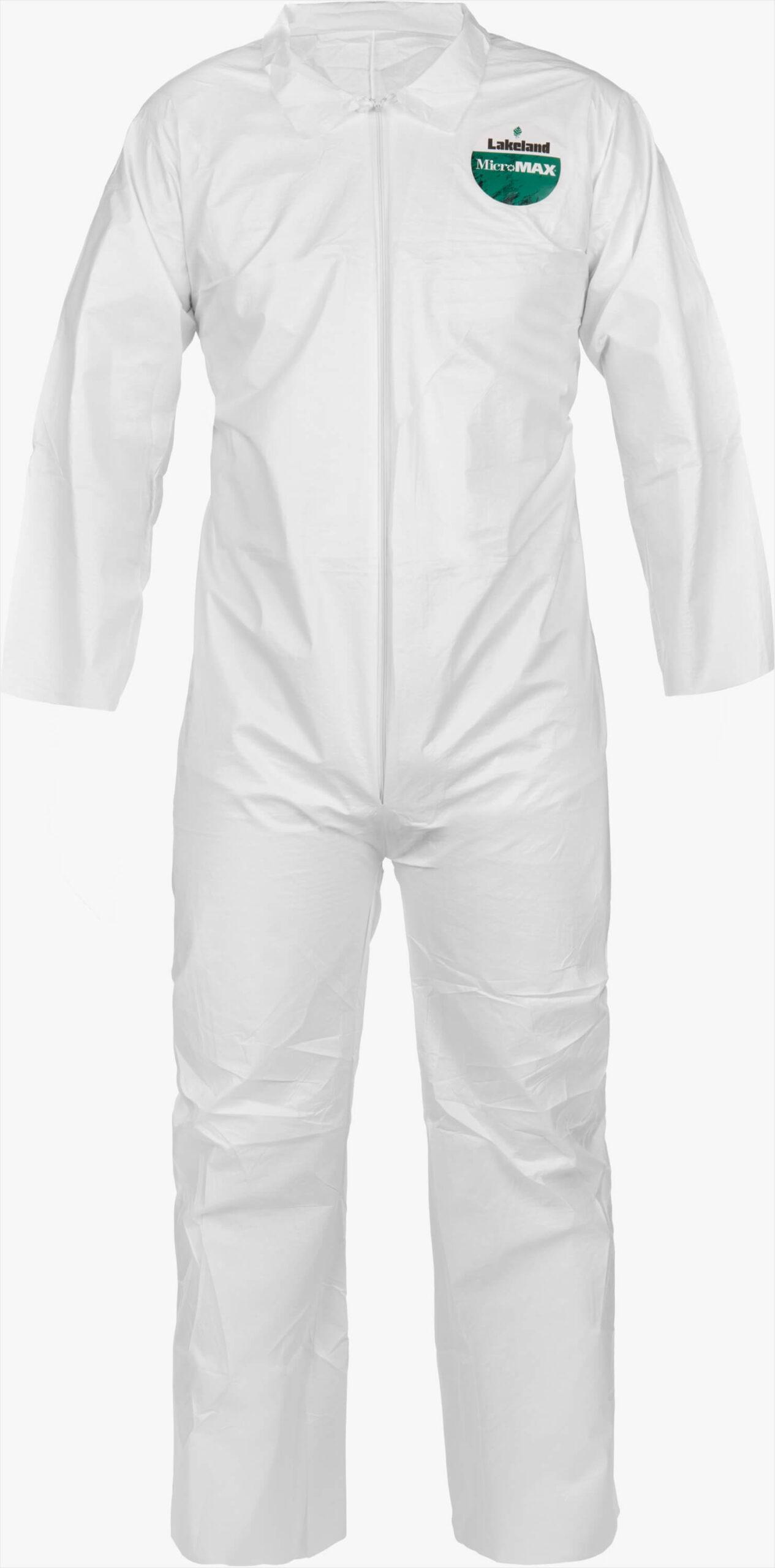 Lakeland Fire + Safety® C1S650Y C650 Lightweight Chemical Resistant Apron With Sewn Ties, ChemMax® 1/Polyethylene Barrier Film/Non-Woven Filament, 3 ft L x 28 in W, Sewn Tie Closure, Resists: Acid and Liquid Chemical