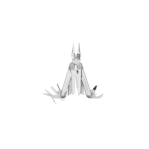 Leatherman&reg; Wave&reg; 832531 Multi-Tool, Needle Nose Plier, 18 Tools, 18 Functions, 4 in L Closed