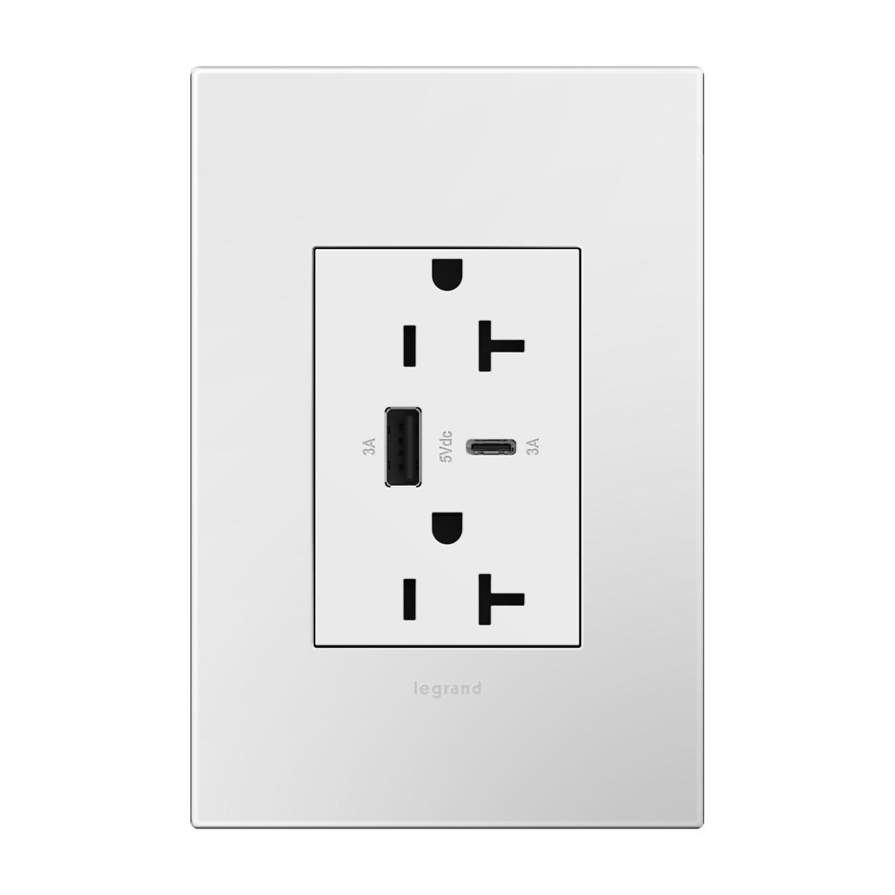 Legrand&reg; ARTRUSB206ACW4