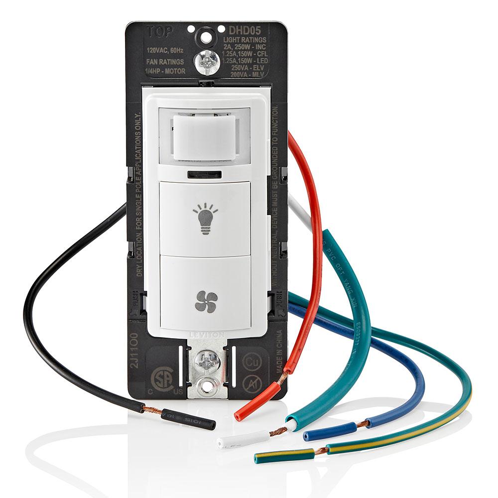 Leviton® DHD05-1LW 548681