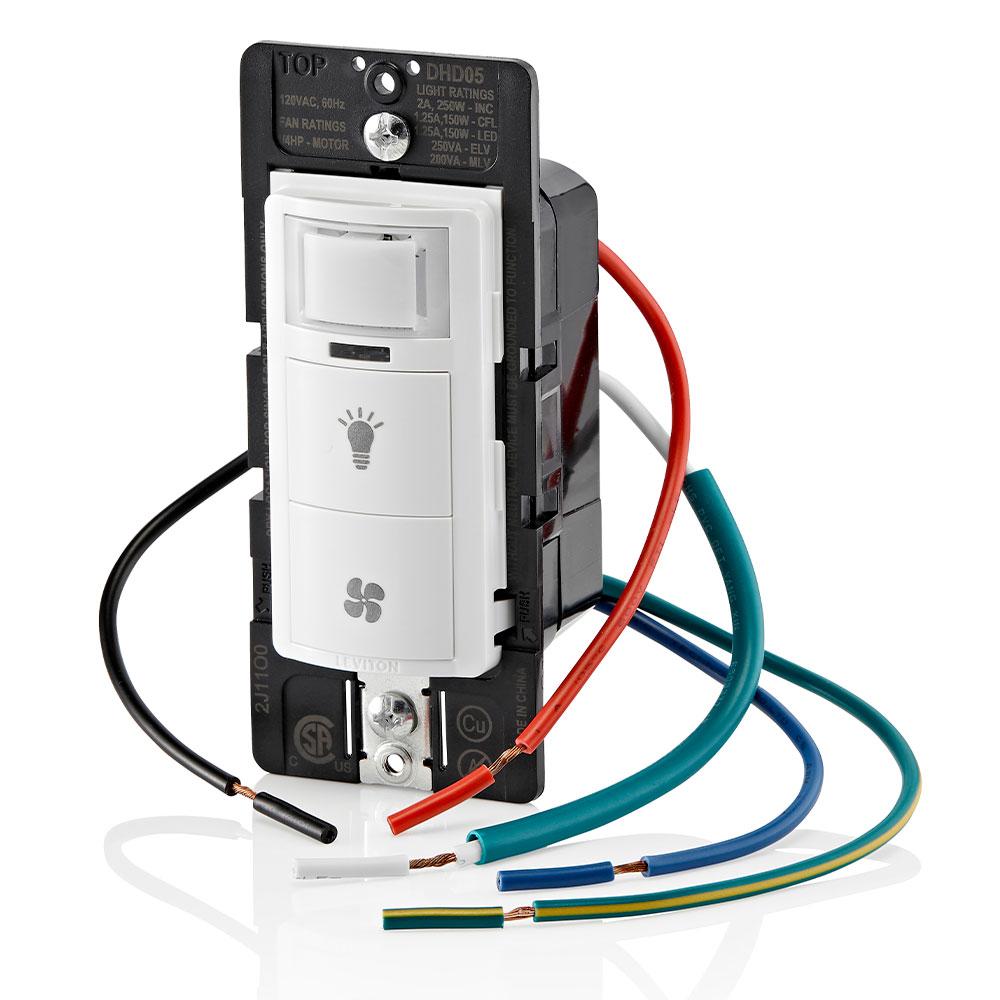 Leviton® DHD05-1LW 548681