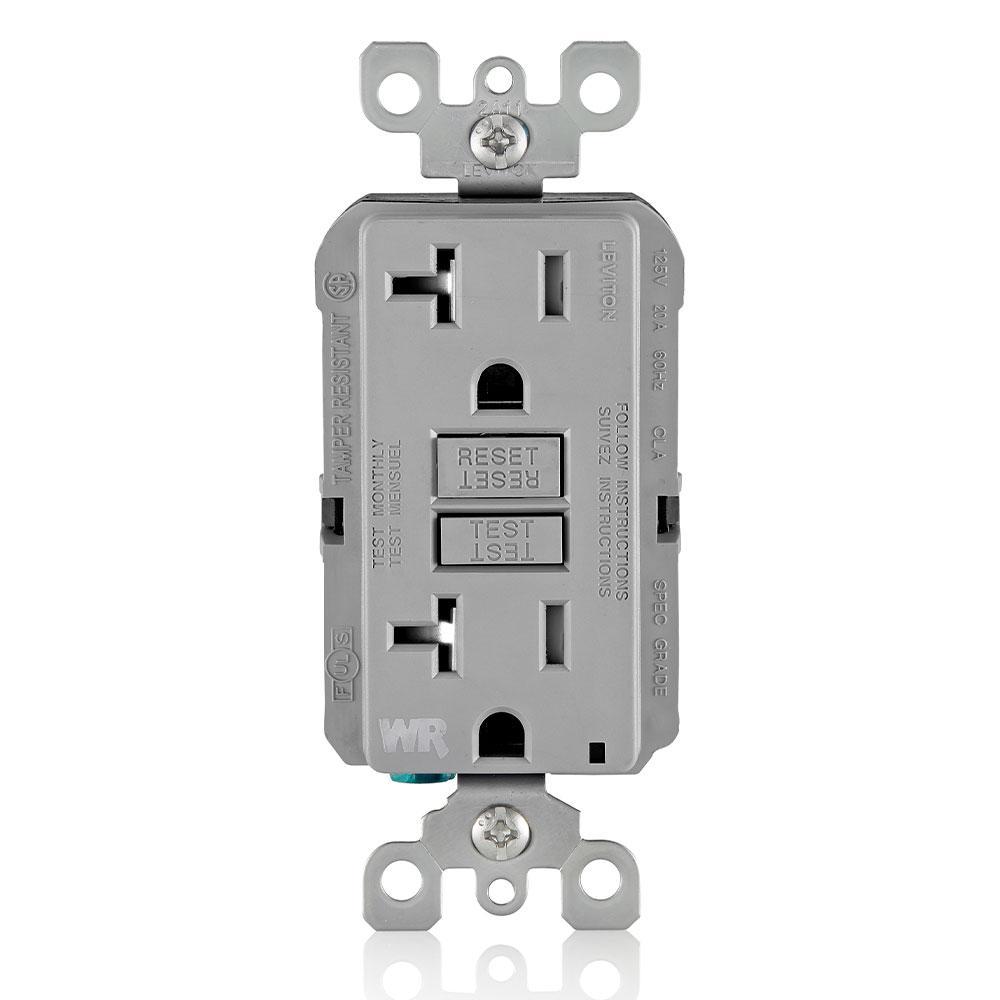 Leviton&reg; GFWT2-GY