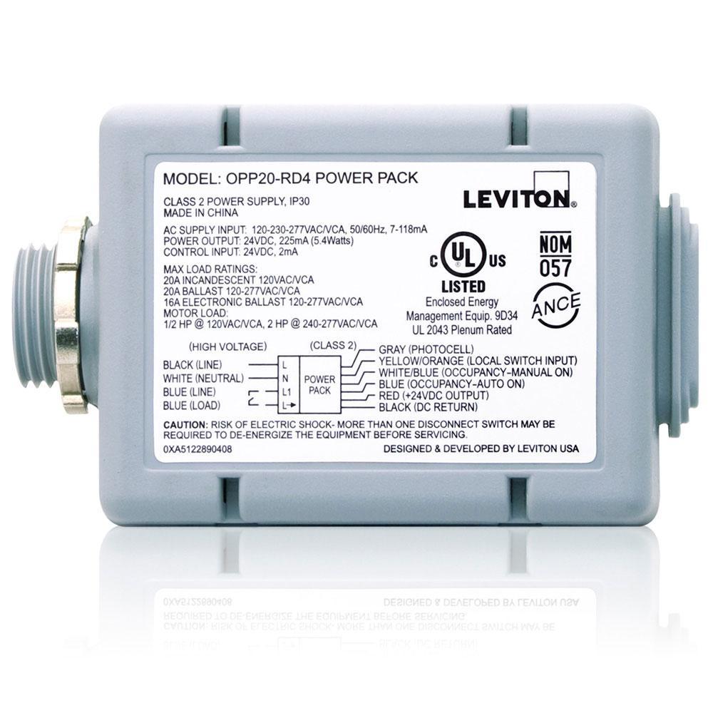 Leviton® OPP20-RD4