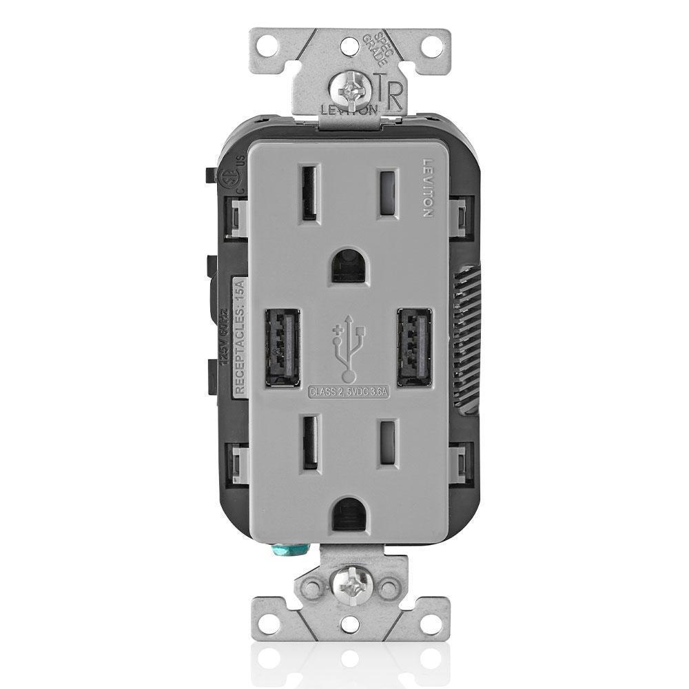 Leviton® T5632-GY