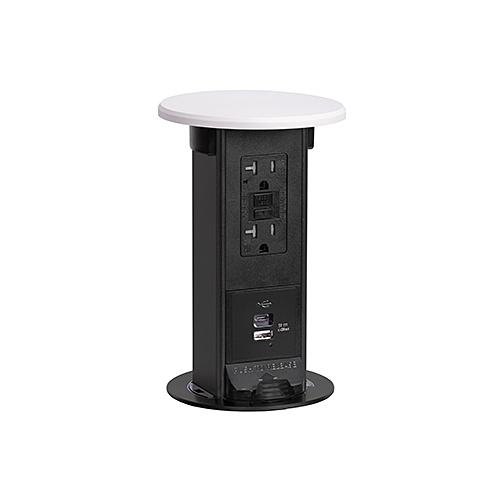 Lew Electric PUR20-RWT-GFI-2USB-AC-QI