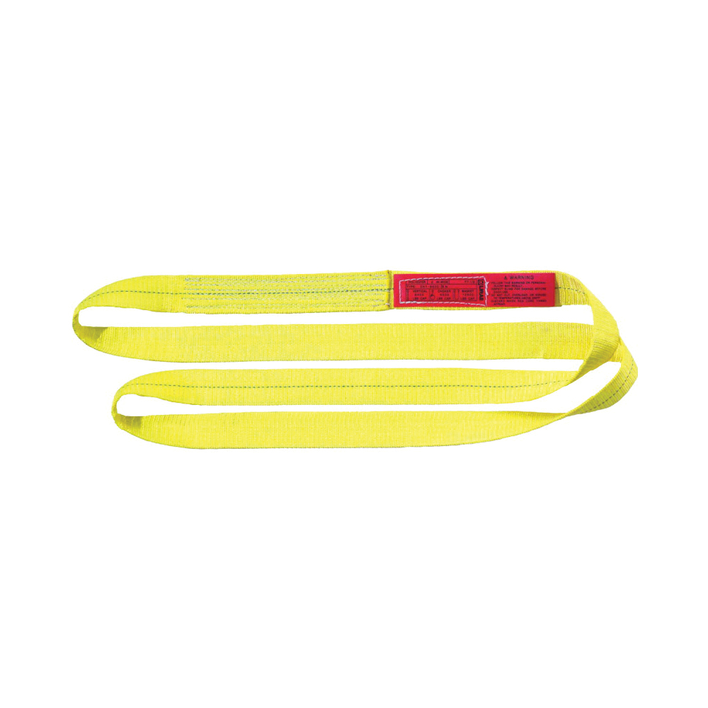 Lift-All® Webmaster® 1600 EN1801NX5 Type 5 Endless Web Sling, 5 ft L x 1 in W, 3200 lb, Nylon