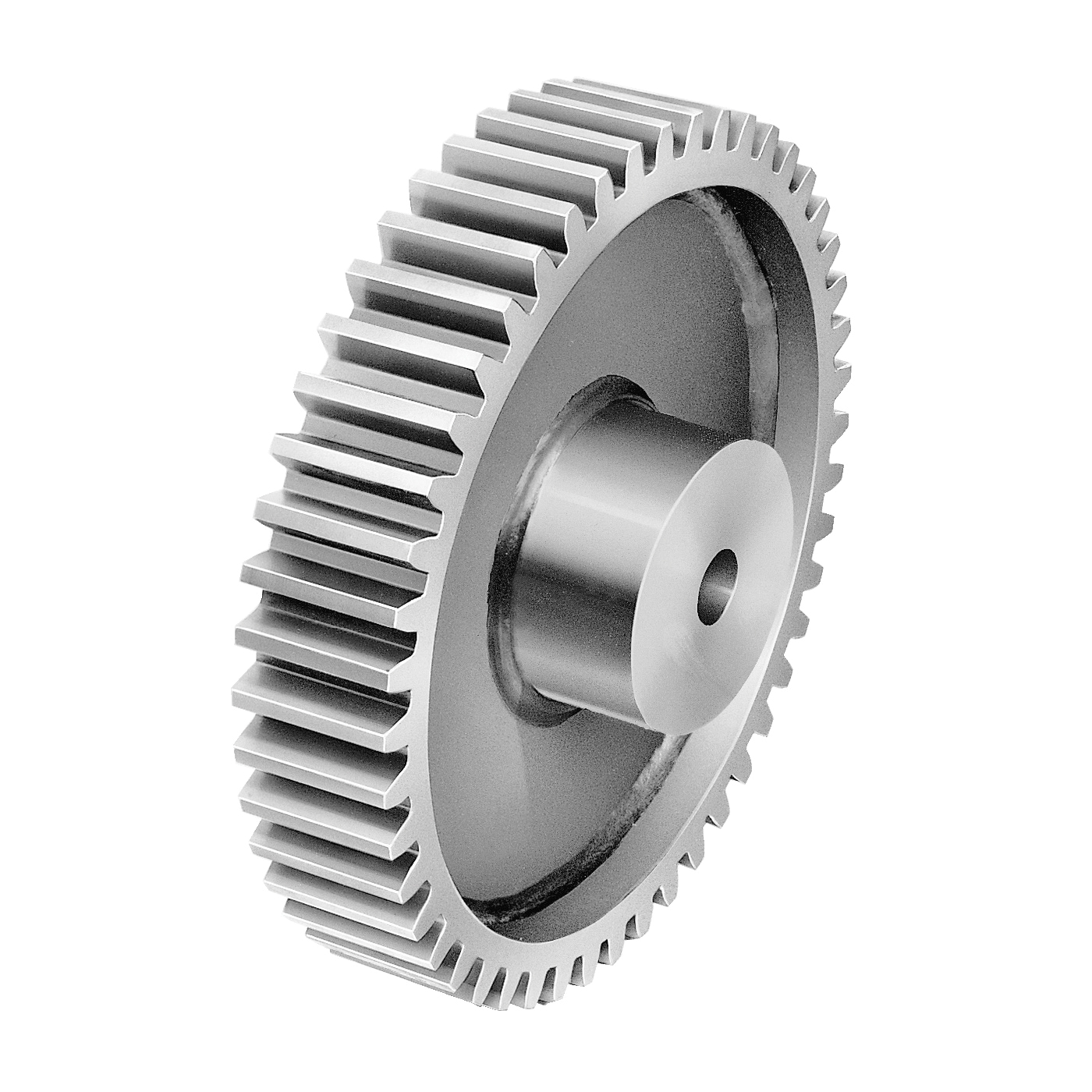 Linn 2FS72 Rough Bore Spur Gear, 2 Diametral Pitch, 14.5 deg Pressure Angle, 4-1/2 in W Face, 72 Teeth, 36 in Dia Pitch, 2.937 to 4.5 in Dia Bore, Steel