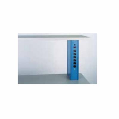 Lista™ IRS-FRP7216-2 Instrument Riser Solid Shelf Rear Panel With 2 in Back Top, 72 in L x 16 in H Shelf, For Use With Technical Electronic Workstation Worksurface