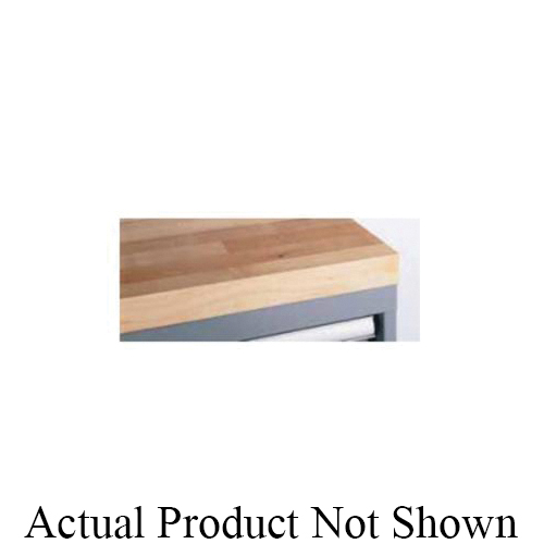Lista™ PTOP-7236 Worksurface Top, 72 in W x 36 in D x 1-9/16 in THK, Plastic Laminate, Dove Gray