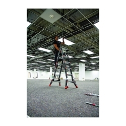 Little Giant&reg; Climb On&trade; 15147-001 Dark Horse&trade; Multi-Purpose Ladder, 8.916 ft Ladder, Type IA, Fiberglass, 300 lb Load