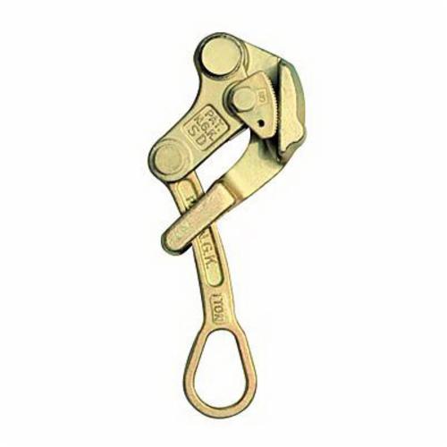 Little Mule&reg; 04452W Bulldog Jaw Spring Loaded Standard Wire Grip, 2000 lb Load, 0.109 to 0.594 in Cable, Forged Steel