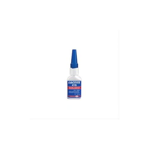 Loctite® 135446 Prism® 411™ 1-Part High Viscosity Instant Adhesive, 20 g Bottle, Clear, 24 hr Curing