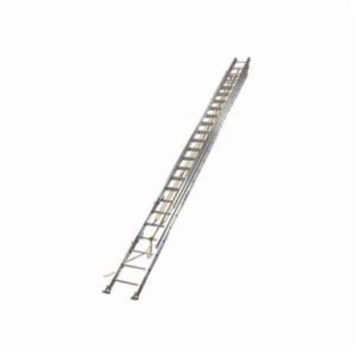 Louisville&reg; AE1660 Multi-Section Extension Ladder, 60 ft OAL, 250 lb Load, 12 in Adjustable Increments, Aluminum, Type I