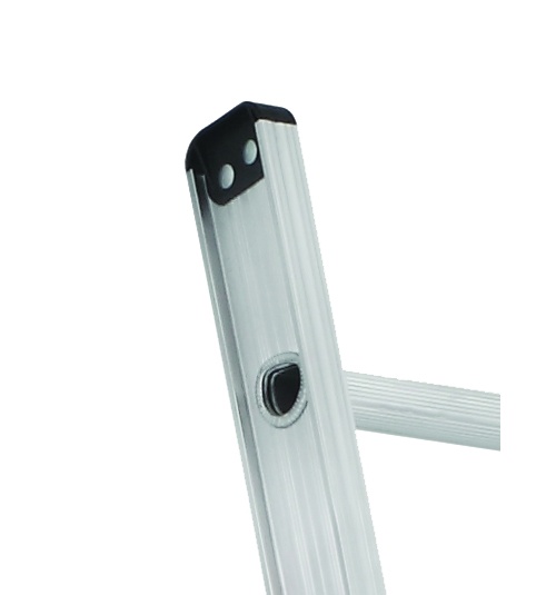 Louisville&reg; AE2108 AE2100 Extra Heavy Duty Professional Single Extension Ladder, 8 ft OAL, 300 lb Load, 12 in Adjustable Increments, Aluminum, Type IA