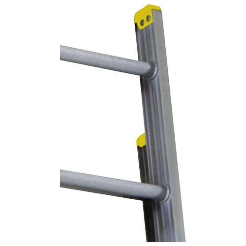 Louisville&reg; AE3220 AE3200 Multi-Section Extension Ladder, 20 ft OAL, 250 lb Load, 12 in Adjustable Increments, Aluminum, Type I