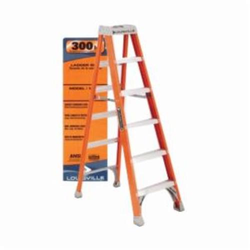 Louisville® PK130B Stepladder Shoe Kit, For Use With Louisville® AM1003, AM1004, AM1005, AM1006, AM1008, AM1010, AM1012, AM1104HD, AM1106HD, AM1108HD, AM1110HD, AM1112HD, L-2032-02, L-2032-03 and L-2032-04 Ladders, Rubber
