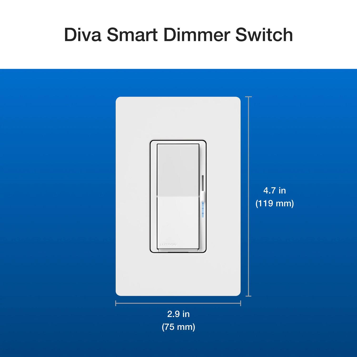 Lutron&reg; DVRF-PKG1D-WH 557007