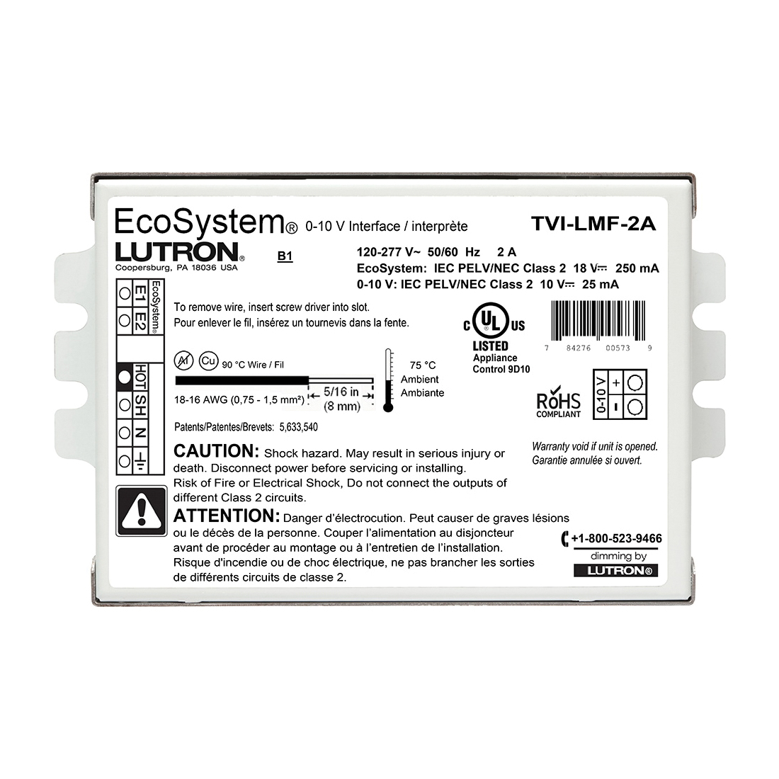 Lutron® TVI-LMF-2A LUTTVILMF2A